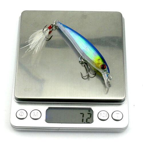 Lot New Kinds Of Fishing Lures Crank Baits Hooks Minnow Baits Crank Tackle