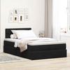 VidaXL Ottoman Bed Frame with Mattress Black 120x200 Cm Velvet, Bed Frame, Upholstered Bed Frame, Ottoman Bed Frame 3311839