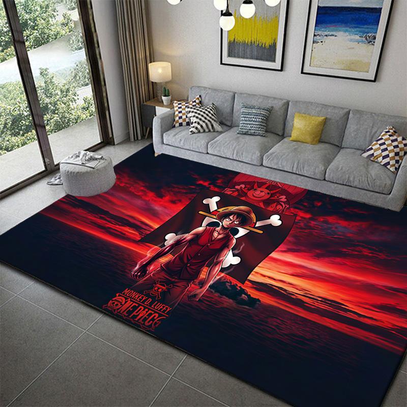 One Piece High Quality Decor Rug Soft Durable Non-Slip Living Room Carpet