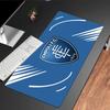 Empoli Wappen Design Mauspads, Gummiunterseite, Mauspads für Gamer und Bürogebrauch, Gaming Schreibtisch, Leicht zu reinigende Matte Weihnachtsgeschenke für Fans