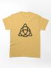 Charmed Charmed Sign / Triquetra / Witches Knot / Witch Symbol / Drawing for Spiritual Women Classic T-Shirt