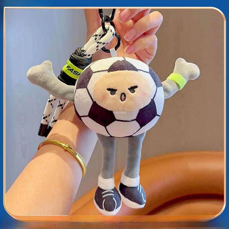 Keychains Plush Cute For Sports Fans With Soft Fabric Cartoon Dolls Character