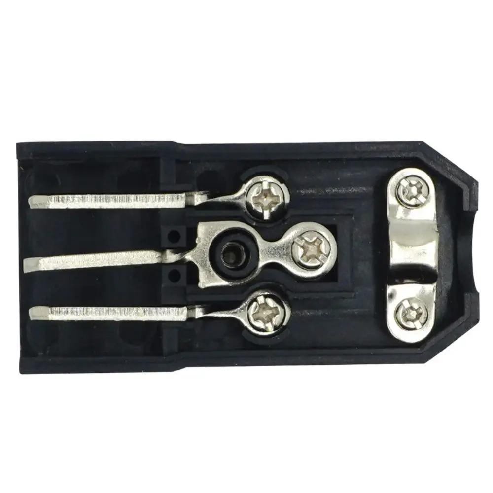 1Pcs New Male Female AC Plug Socket 3 Pin IEC 320 Straight AC Power Connector Electrical C13 C14 10A 250V Power Connector