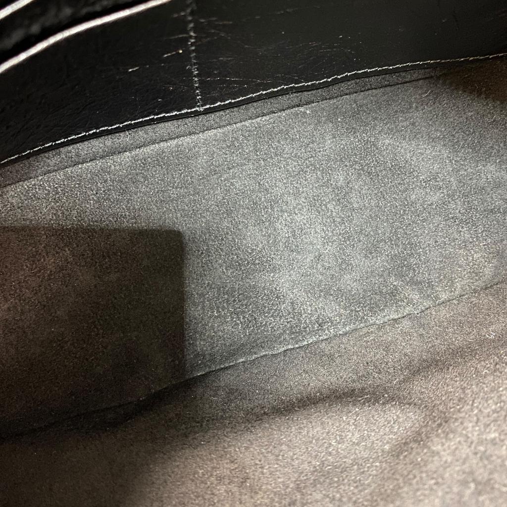 Used Christian DiorShoulder Bag Black Leather Women