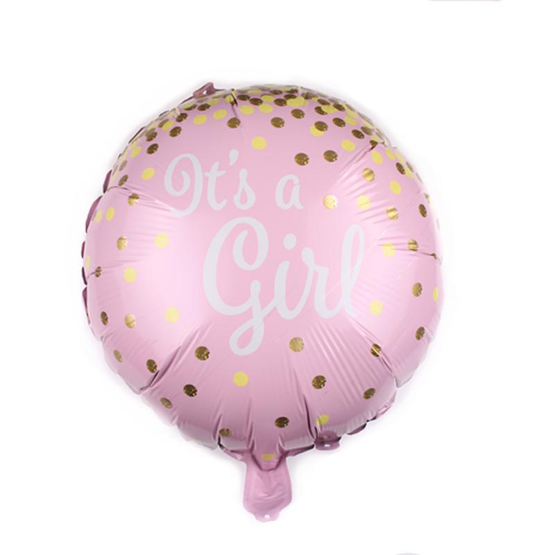 18-Inch Heart-Shaped Aluminum Foil Balloons for Baby Birthday Party Decoration