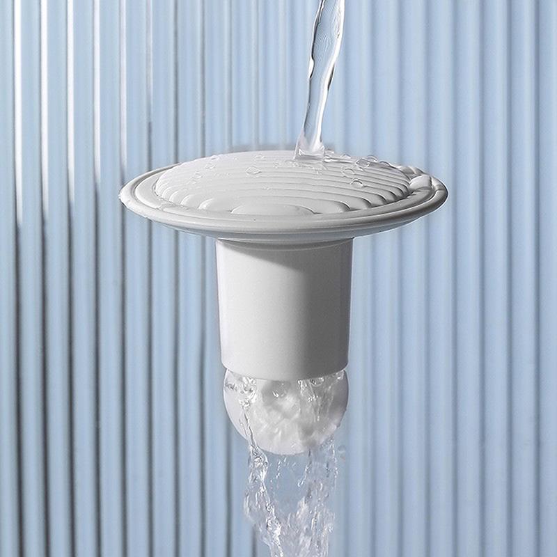 Bathroom Shower Drain Stopper Anti-Odor Strainer Floor Drain Hair Catcher Water Filter Insect-Proof Deodorant Plug