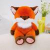 Peluche Volpe Cartone Animato Con Imbottitura in Cotone PP Per Regalo di Compleanno per Bambini e Decorazione per la Casa