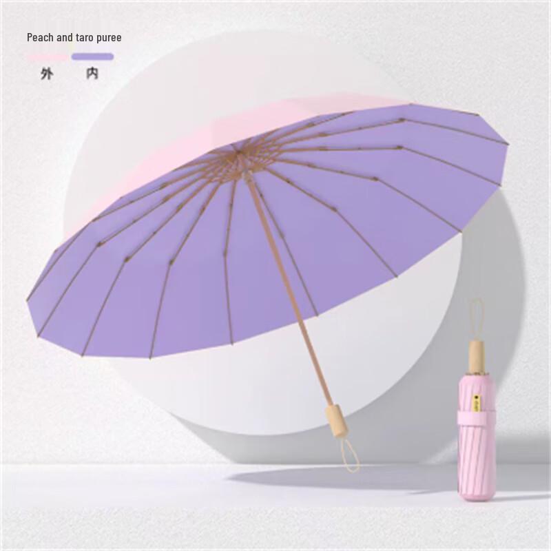 Ximengyuan 16-Rib UV Protection Foldable Umbrella