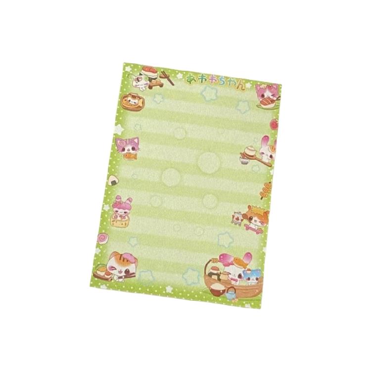 

Smooth Writing Memos Pads with Rabbit Bear Pattern User Friendly Nonstick Note Paper Texture for Desk Organizing
