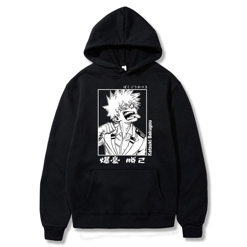 My Hero Academia Kaminari Denki Japanese Anime Hoodie Sweatshirt for Women Men