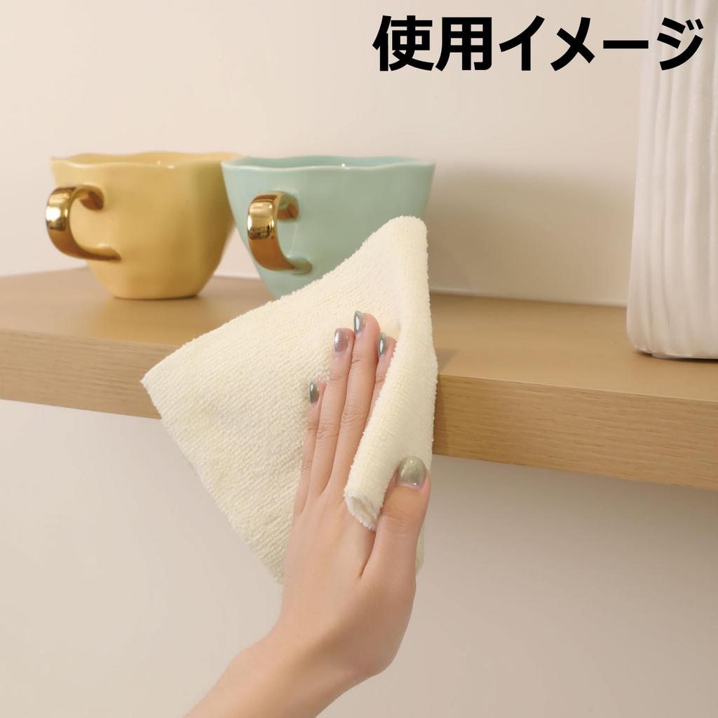 Fantasticlean Mikrofaser-Reinigung 75 separate 30cm x Wiederverwendbare und waschbare Tücher, Mehrzweck-Tuchrolle, Tücher, Handtücher, 30cm, (Grau)