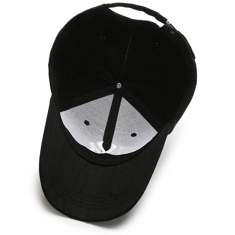 Unisex Three Dimensional Edging Letter Embroidery Baseball Hats Spring and Autumn Outdoor Adjustable Casual Hats Sunscreen Hat