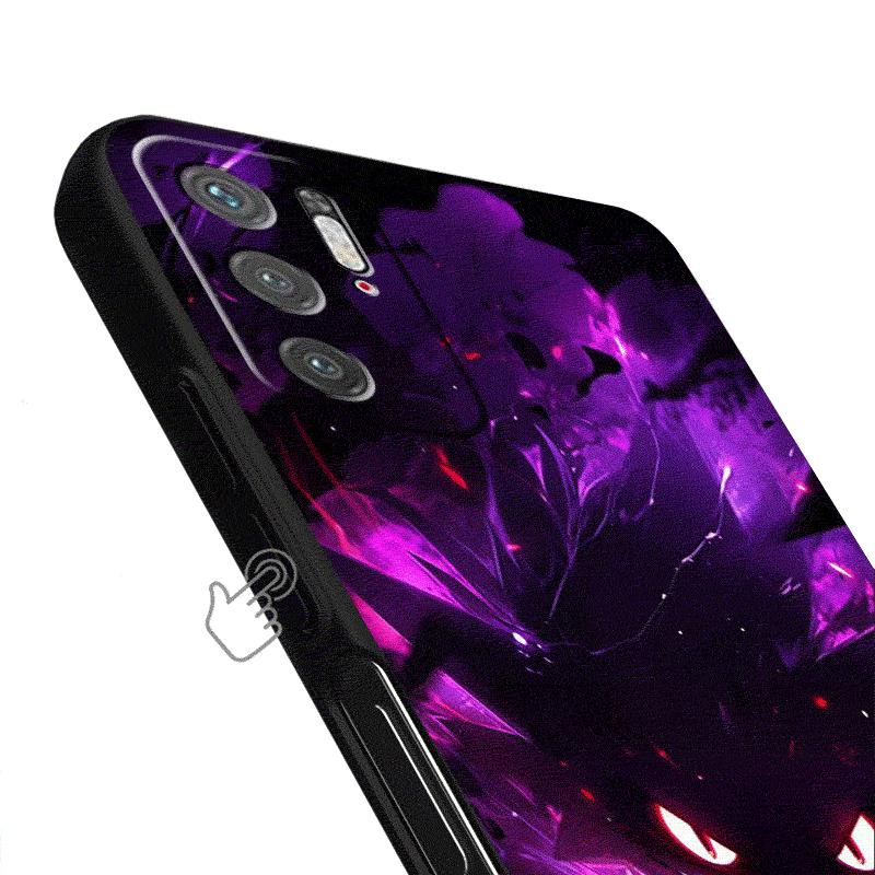 Pokemon Gengar Case For Xiaomi Redmi Note 12 10 5G 11 13 9 9S 8 Pro 13c 12 C 10 10C 9C 9A A1 K40 Pro Silicone Phone Fundas