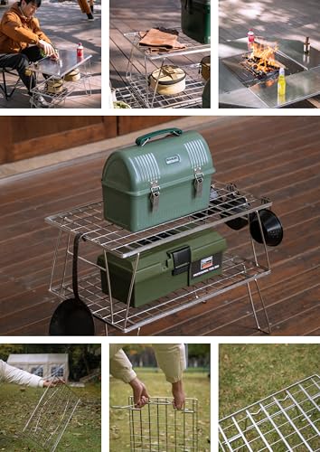 CAMPING MOON Field Rack, Slim, Stainless Steel, T-235A