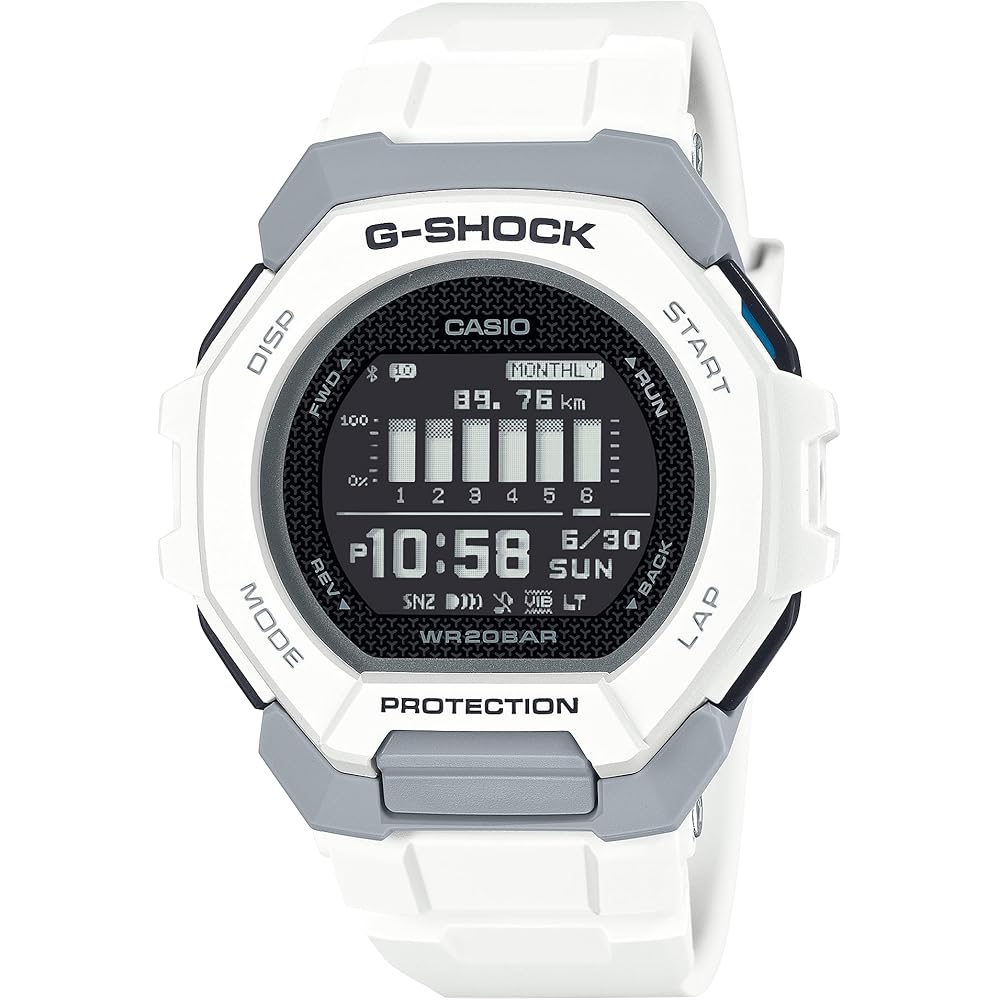 Casio G-Shock GBD-300-7 Men s Watch White Overseas Model