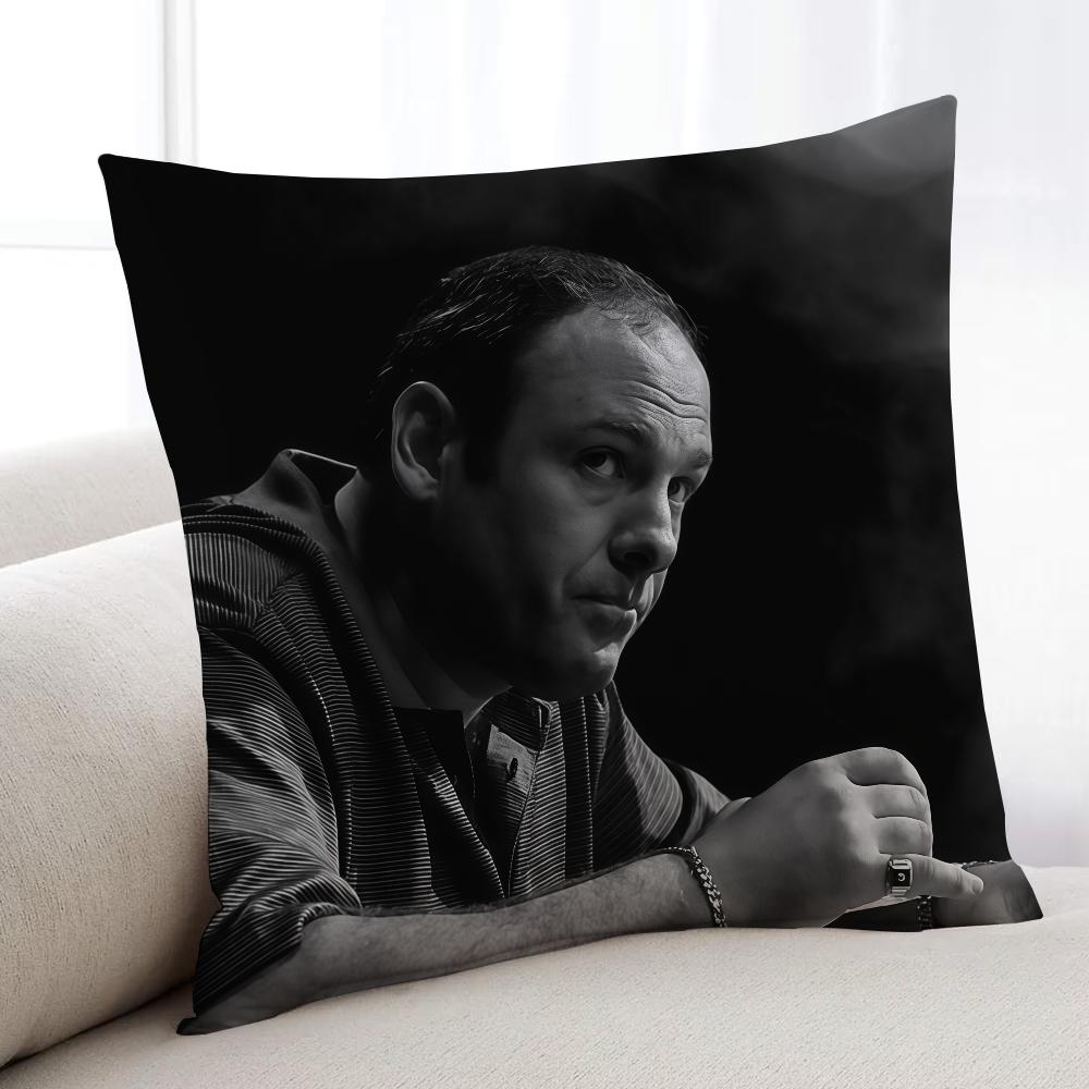 The S-Sopranos-ES TV Series cushion cover Home Bedding Sofa living Room pillowcase Simple Soft Skin Cushion Cover Party Gift