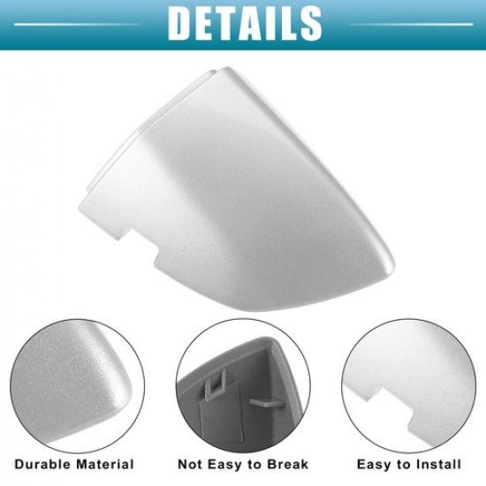 Front Left Side Exterior Door Handle Cover ONE  for VW Jetta Silver Tone
