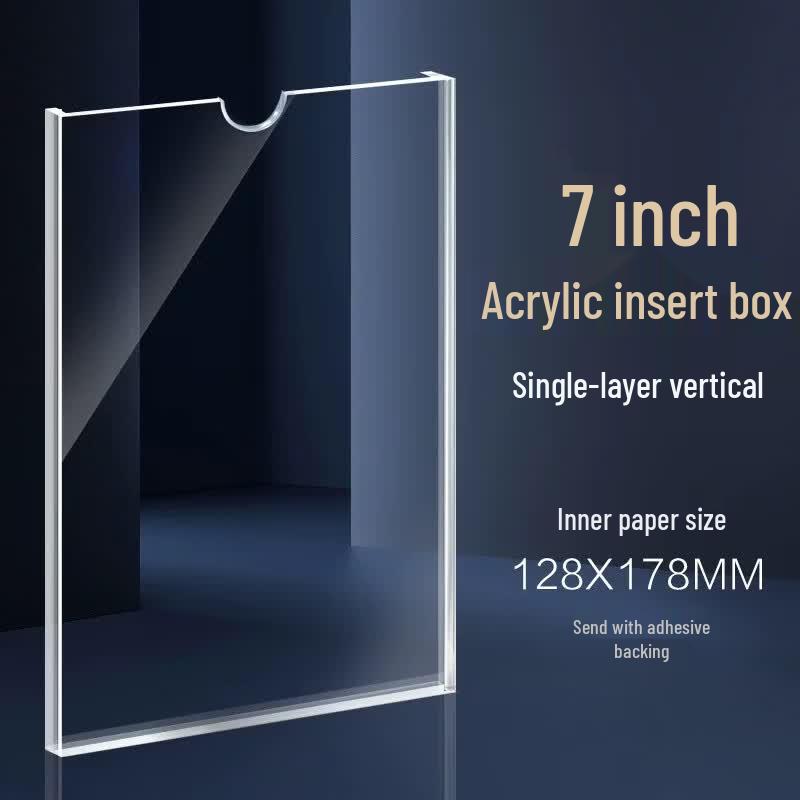 Miao Jia Yi Acrylic Card Slot Display Holder