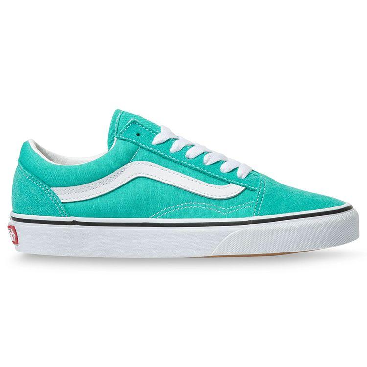 Vans Old Skool Waterfall Unisex Sneakers Green True-White VN0A3WKTXVV