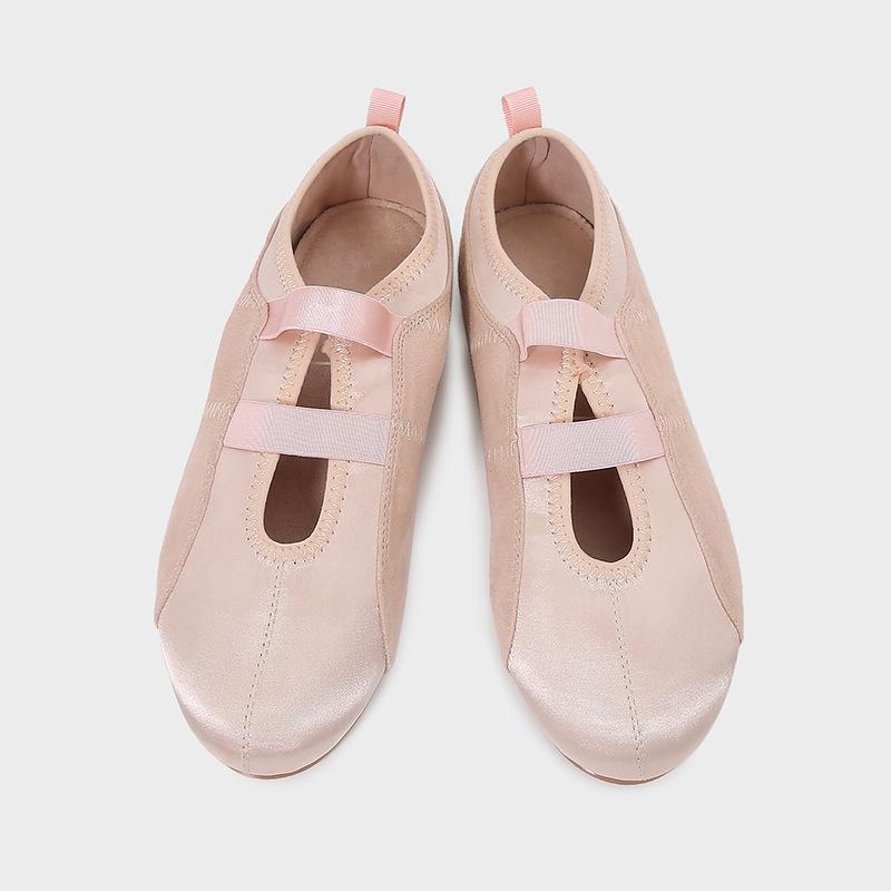 Fashion Luxury Silk Women Ballet Flat Shoe Comfort Non-slip Soft Sole Brand Casual Shoe Daily Outdoor Walking Loafers Sandalias De Mujer