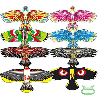 1,2 m Adler-Phönix-Drachen mit 30 m Leine, großer Adler, fliegender Vogel, Drachen, Geschenk für Kinder, Familienausflüge, Garten, Outdoor-Sport, DIY-Spielzeug