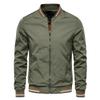 Fashion Autumn Jackets for Men Solid Color Casual Baseball Mens Jacket Clothing In Outerwears Bomber Jackets Men