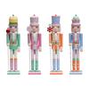 Wooden Nutcracker Ornament Decorative Collectible Craft Christmas Decoration Tabletop Decoration Nutcracker Figurine for Home