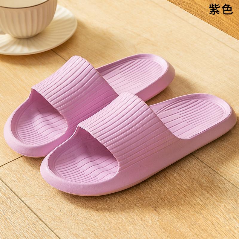 Slippers Women's Summer Indoor Non-slip Home Home Couple Men's Silent Bathroom Bath Soft Bottom Cool Slippers Summer