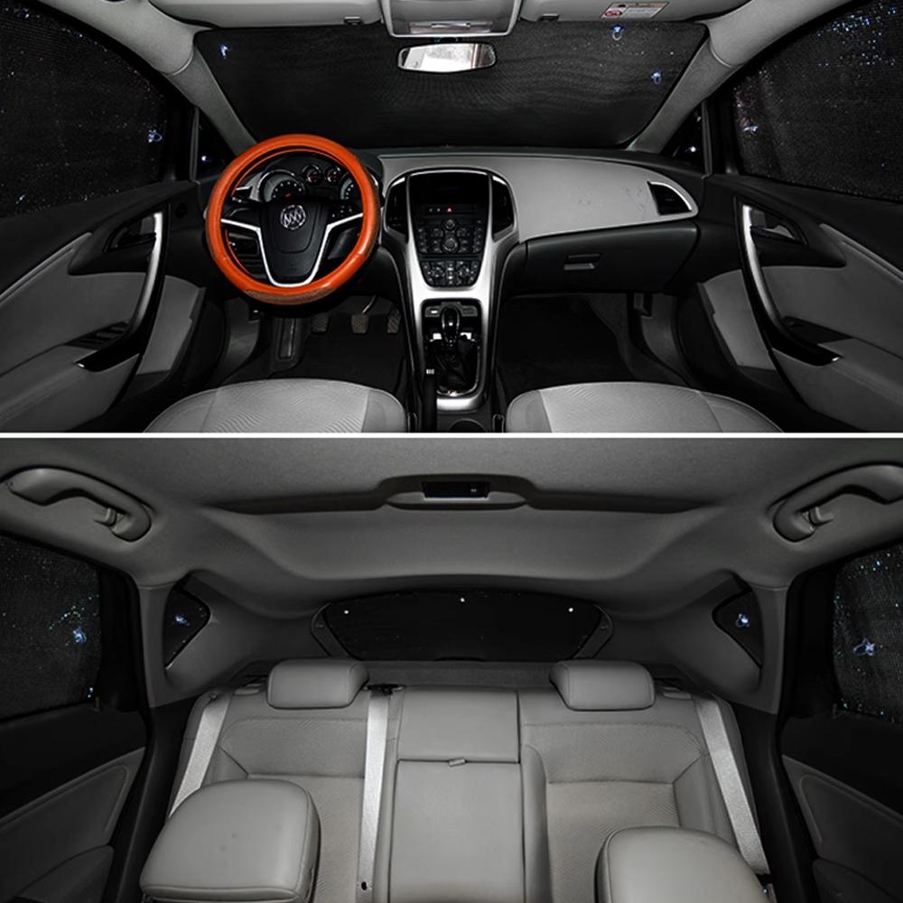 Car SunShade for Mercedes-Benz V Class W447 EQV 2015~2025 Windows Sun Visor Windshield Curtain Cover Sunroof Pad Part Accessorie