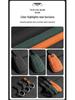 Mercedes Key Case with Alcantara, Compatible with E-Class, S-Class, C-Class, B-Class, GLC, GLB—Full Coverage Protection
