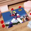1pc G-Goldorak G-Grendizer UFO Robot G-Goldrake Mats Anti-Slip Mats Home Decor Supplies Carpets Home Kitchen Floor Mats