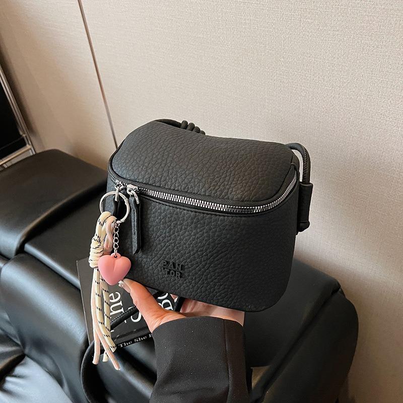 

Простая сумка-мессенджер женская летняя новая нишевая высокого класса с узором личи модная на плечо