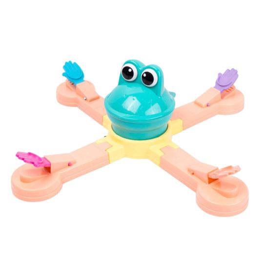 

Электрическая игра-кормление динозавра Игрушка Подвижный большой рот Лягушка Запускатель еды Многопользовательская соревновательная игрушка для кормления животных Малыши Мальчики Девочки абрикосовый