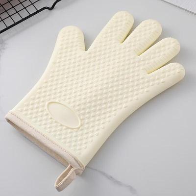 ZISIZ Silikon Hitzebeständige Ofenhandschuhe