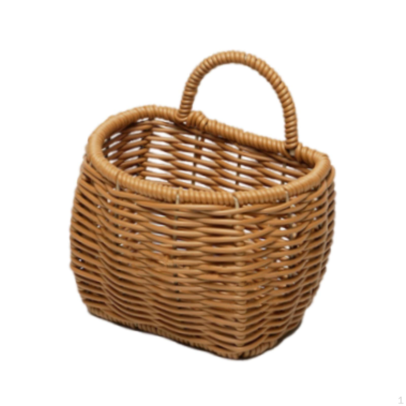 Flower Storage Basket And Wall Basket for Bedroom Decor Woven Hanging Home Living S 890₽