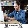 Wireless Microphone USB Wireless Pin Microphone PC Smartphone Compatible Lightweight Small 2 Pers...