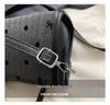 Korean-Style Bow Baguette Shoulder Bag: 2025 Fashionable Textured Women's Crossbody