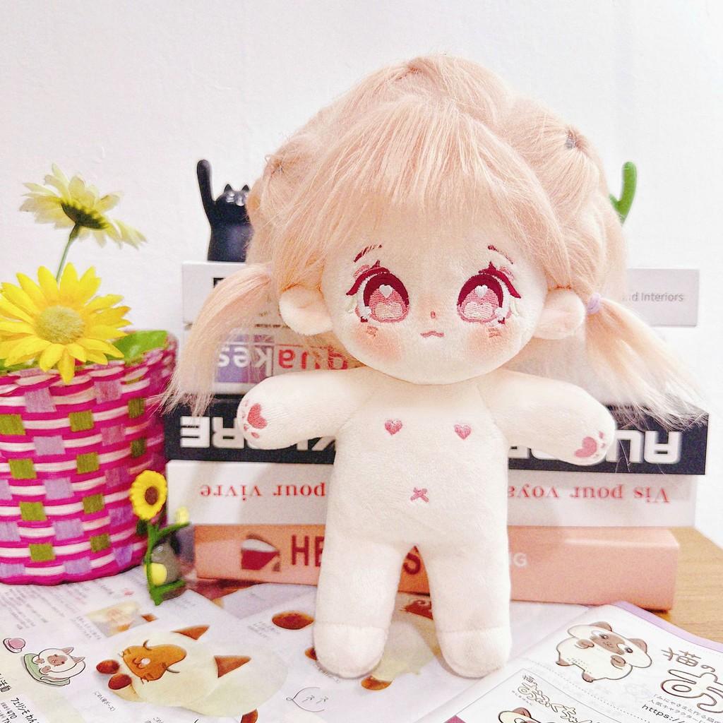 Adorable 20cm Cotton Doll Plush Toy With Customizable Outfits For Best Friends Gift