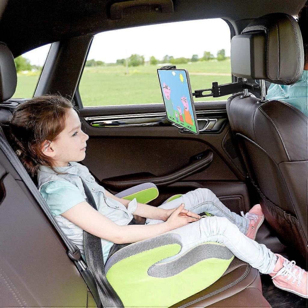 Rear Pillow Upgrade (04 Red) Car Headrest Mount, Angle Adjustable Headrest Tablet Mount
