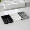 Adjustable Silverware Drawer Organizer Separated Cutlery Organizer Tableware Storage Box  Drawer