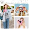 for Canon PowerShot SX740 HS/SX730 HS Rubber Camera Bag Skin with Removable LensCap Rubber Bag Cover Anti-Scratch Slim Fit
