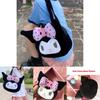 Adorable Kuromi Plush Handbag For Women And Girls Featuring Cute Kawaii Design