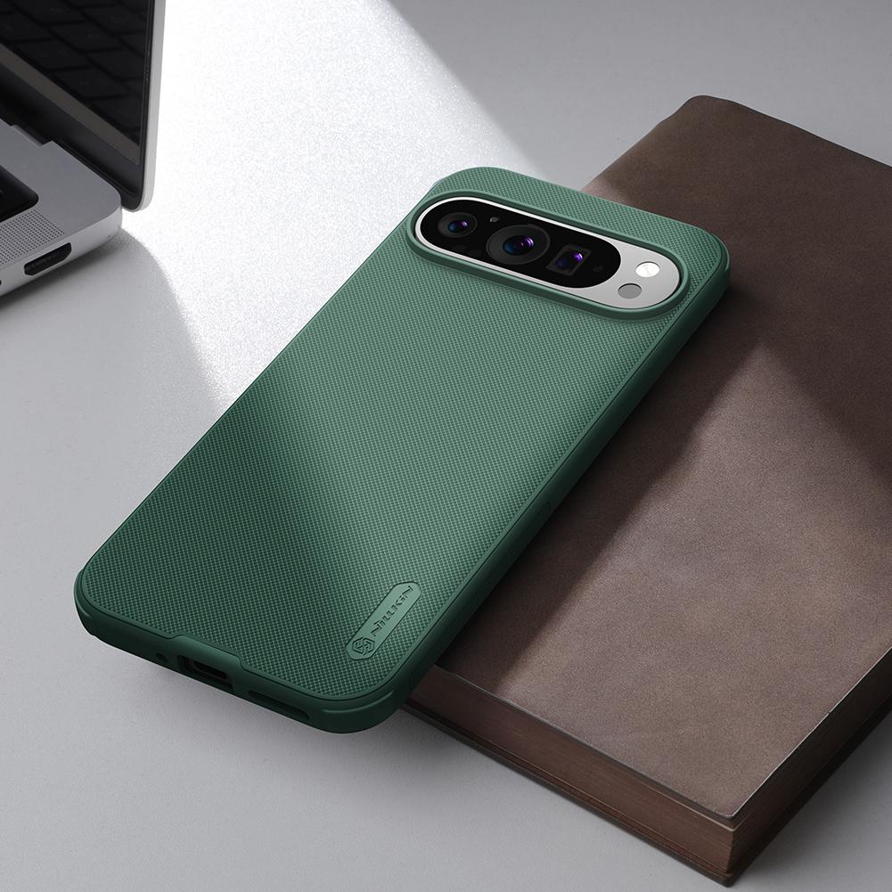 for Google Pixel 9 Pro XL Magnetic Case Nillkin Super Frosted Shield TPU Fram Soft Edge Protection Hard PC Back Cover
