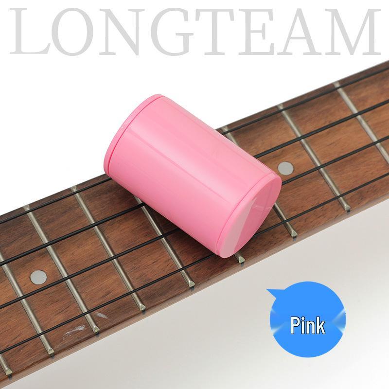 Colorful Ukulele Finger Shaker for Folk Guitar Accompaniment ABS розовый