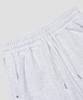 AGOD Side Tuck Snap Wide Sweatpants [White Melange]
