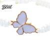 Braided Butterfly Bracelet Handcrafted String Rope Adjustable Cheerleader Wristlet Gift