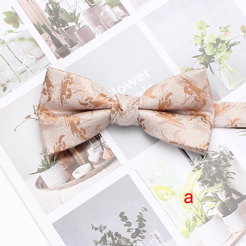 Men'S Bow Tie British Striped Business Bow Tie Wedding Groom Wedding Shirt Suit Bow Tie Accessories
