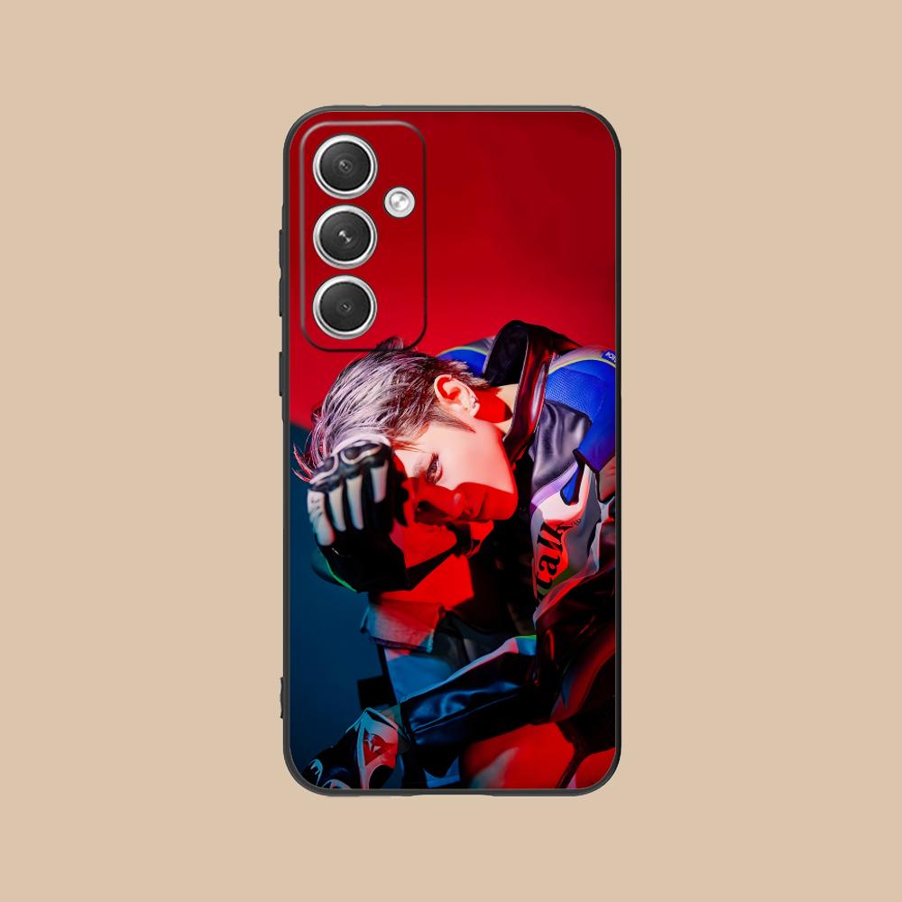 KPOP Taeyong Mobile Phone Case for Samsung Galaxy S25 S24 S23 S22 S21 S20 Note20 Plus FE Ultra Colour Cover Cover Pretty