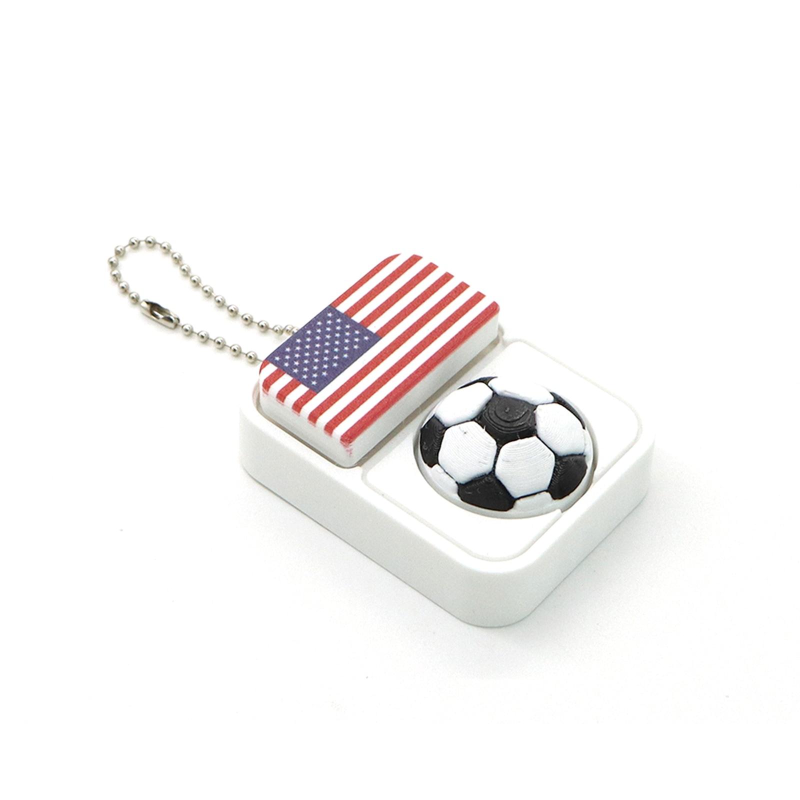Ceiling Fan Chain Pulls Decorative Extension 12 Inches Soccer Themed Extender Pendant Fan Pulls Set for Ceiling Light Lamp Fan
