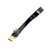 chenyang CYFPV Mini HDMI Male to HDMI Male FPC Flat for and Aerial 90 Degree Down Angle Cable, 20cm, FPV, HDTV, Multicopter, Photography,